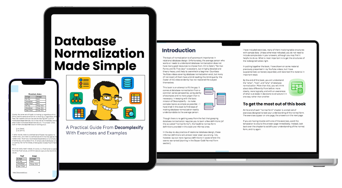 Top-of-page book mockup